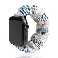 Periodic Table Chemical-Elements Chemistry Science Mendeleev Watch Band Compitable with Apple Watch Elastic Strap Sport Wristbands for Women Men
