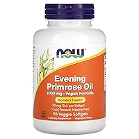 Supplements, Evening Primrose Oil 1000 mg, Cold Pressed, Hexane Free, Vegan Formula, 90 Veg Softgels