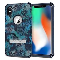 Basic Cell Phone Carrying Case for iPhone X - Blue
