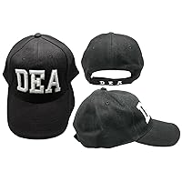 DEA Drug Enforcement Agency Law Enforcement Embroidered 3D Baseball Hat Cap Multi