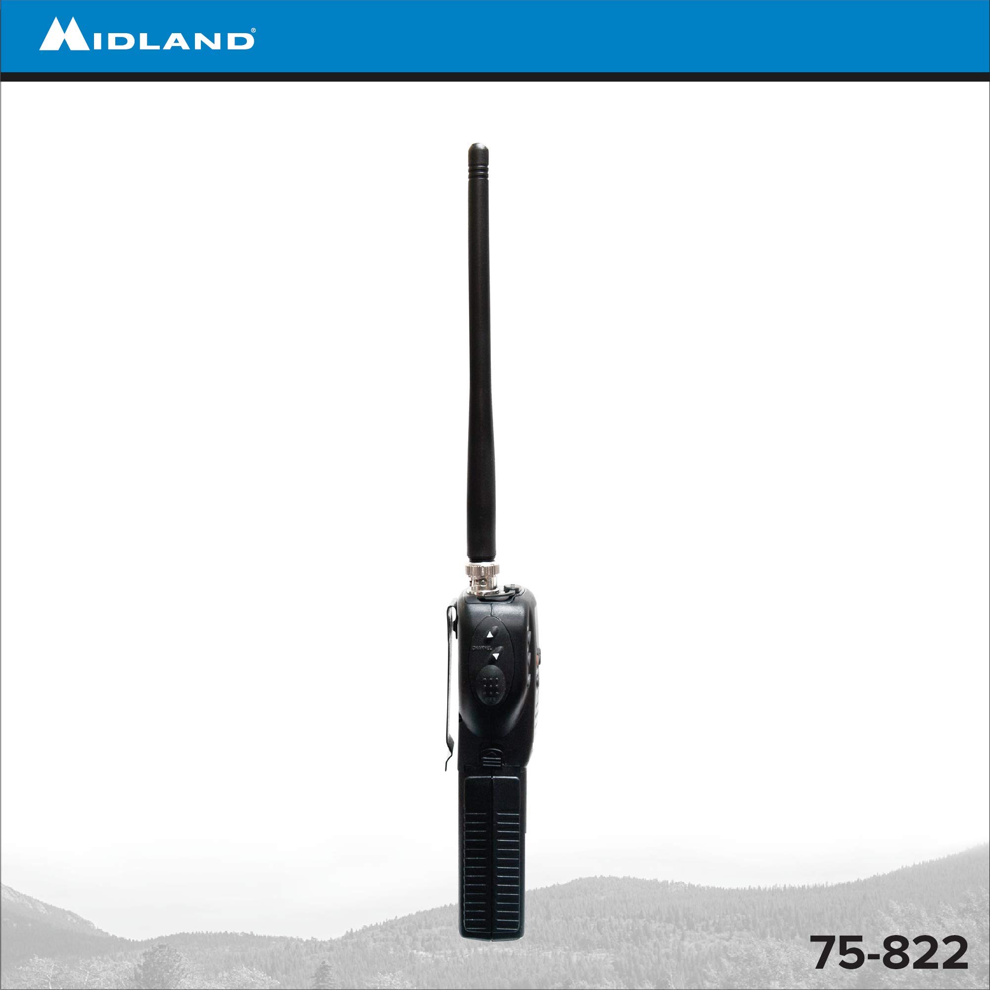Midland 75-822 40 Channel CB-Way Radio
