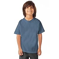 Hanes Youth 5.5 Oz, 100% Ringspun Cotton Garment-Dyed T-Shirt