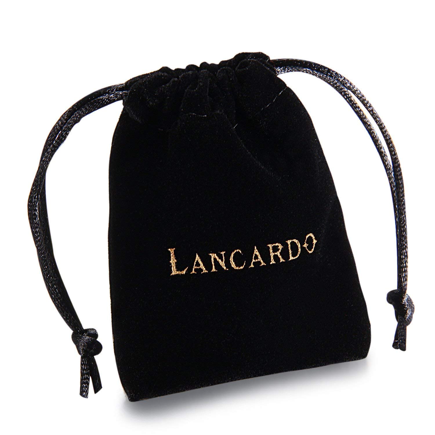 Lancardo Women Leather Wristwacth Clip on Nurse Watch