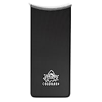 Authentic Cooboard Balayage Board with Teeth | Original Highlighting Paddle from The Maker of Cooboard Hair Highlighting Kit | Easy to Clean, Sturdy, Lightweight (Black)