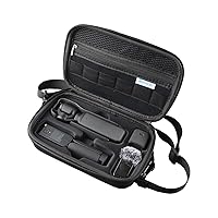 Skyreat Osmo Pocket 3 Case, Portable PU Storage Protective Bag for DJI Osmo Pocket 3 Creator Combo Accessories