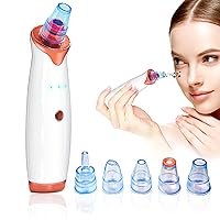Blackhead Remover Pore Vacuum - Electric Facial Pore Cleaner - Acne,grease,comedones and Whitehead Extractor for both Women & Men- Upgraded USB Rechargeable with 3 level of suction Power