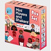 Mini Movers and Shakers 8 Book Box Set (Books 17-24: Barack Obama, Ray Kroc, Rosa Parks, Walt Disney, Oprah Winfrey, Martin Luther King, Jr., Sara Blakely, Michelle Obama) (English and French Edition)