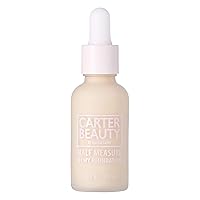 By Marissa Carter Half Measure Dewy Foundation - Water-Based, Light-To-Medium Sheer Finish - Vegan And Cruelty Free, Paraben And Sulfate Free - Marshmallow - 1.01 OZ