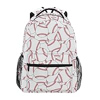 ALAZA Sport Tennis Ball Backpack for Women Men,Travel Trip Casual Daypack College Bookbag Laptop Bag Work Business Shoulder Bag Fit for 14 Inch Laptop