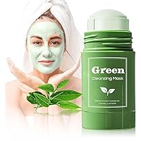 Green Tea Clay Face Mask - Deep Cleanse Green Tea Moisturizing Mask Removes Blackheads & Purifying Oil Control, Black Head Remover for All Skin Types of Women