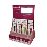 FixtureDisplays® Instant Nail Display with LCD Nail Polish Cosmetic Lotion Display 11038 Come with Prior Artwork 11038