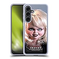 Head Case Designs Officially Licensed Bride of Chucky Tiffany Doll Key Art Soft Gel Case Compatible with Samsung Galaxy S24+ 5G and Compatible with MagSafe Accessories