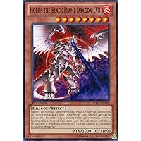 Horus The Black Flame Dragon LV8 - EEN-ENSE1 - Secret Rare - Limited Ed.  -NM/VLP