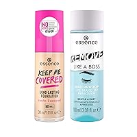 Keep Me Covered Long-Lasting Foundation 60 & Remove Like a Boss Waterproof Makeup Remover Bundle | Vegan & Cruelty Free