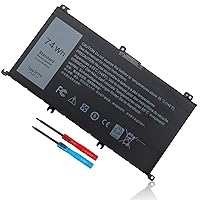 74Wh Type 357F9 71JF4 Battery Compatible with Dell Inspiron 15 7000 7559 7557 7567 7566 7759 15 5576 5577 INS15PD Series 15-7559 0GFJ6 P57F 071JF4 0357F9 6 Cell 11.1V 11.4V Li-ion Laptop Battery New