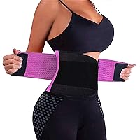 VENUZOR Waist Trainer Belt for Women - Waist Cincher Trimmer - Slimming Body Shaper Belt - Sport Girdle Belt (UP Graded)