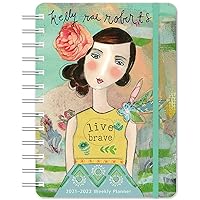 Kelly Rae Roberts 2022 Weekly Planner: On-the-Go 17-Month Calendar with Pocket (Aug 2021 - Dec 2022, 5