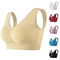 Bra Breathable Cool Lift Up Air Bra No Underwire Comfort Seamless Wireless Underwear Sports Bra for Women