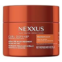 Curl Define Pre-wash Hair Treatment for Curly & Coily Hair Hair Mask Deep Conditioner with Castor Oil 8 oz