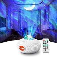 Northern Aurora Night Light Projector, Night Light Sound Machine, Cool Gadgets with White Noise, Ceiling Projector Lights for Bedroom Teen Room Decor,Gifts for Women Men Kids