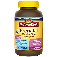 Nature Made Prenatal + DHA 200 mg Softgels (.150 Count)