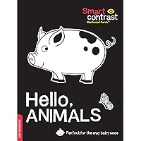 SmartContrast Montessori Cards(TM): Hello, Animals: 20 durable double-sided high-contrast cards with 3 levels of development. SmartContrast Montessori Cards(TM): Hello, Animals: 20 durable double-sided high-contrast cards with 3 levels of development. Cards