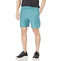 Champion Men's Shorts, Reverse Weave Fleece Shorts, Knee-Length Shorts for Men, C Logo, 10