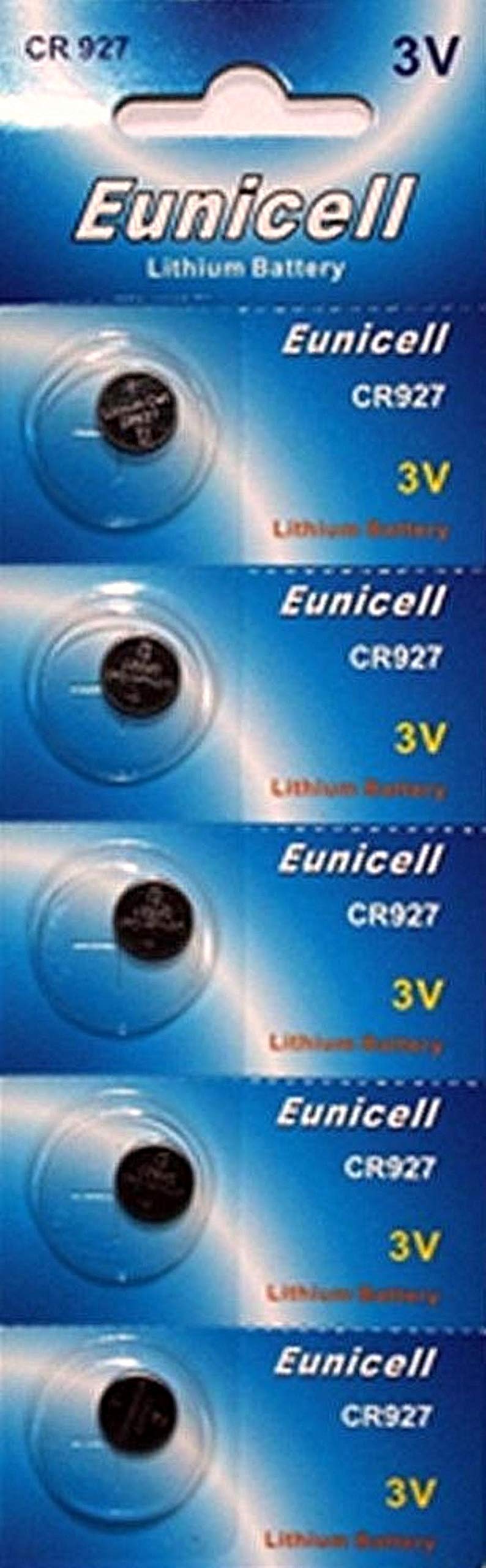 Eunicell CR927 Lithium Blister Pack 3V 3 Volt Coin Cell Batteries (40 pcs)