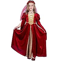 Girl's Renaissance Halloween Fancy Dress Costume