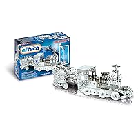 Eitech Basic Series Train w/Signal-180+ Pcs. Construction Set and Educational Toy - Intro to Engineering and STEM Learning