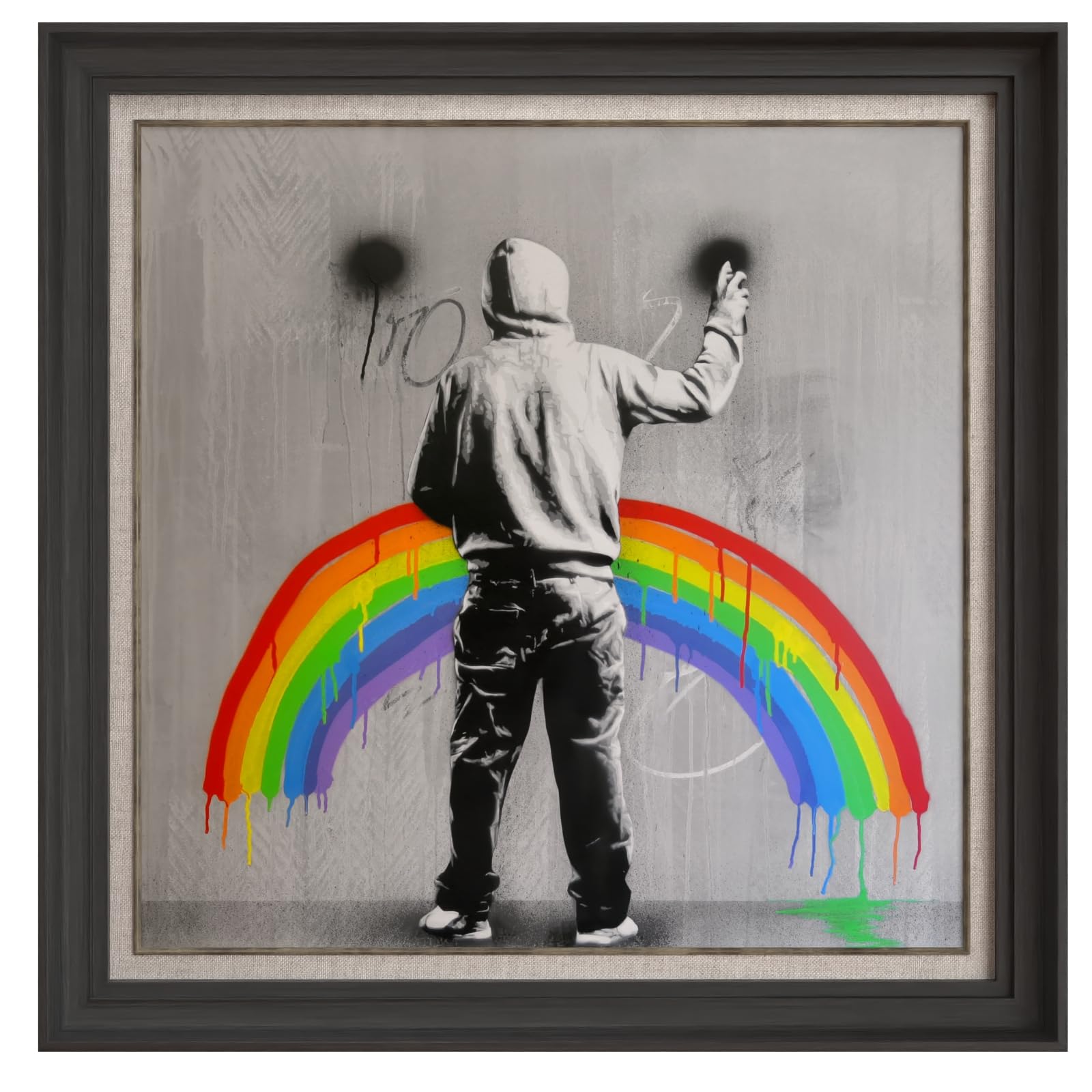 Mua Abstract Art Panel 1 Piece Decor Banksy Rainbow Spider-Man ...