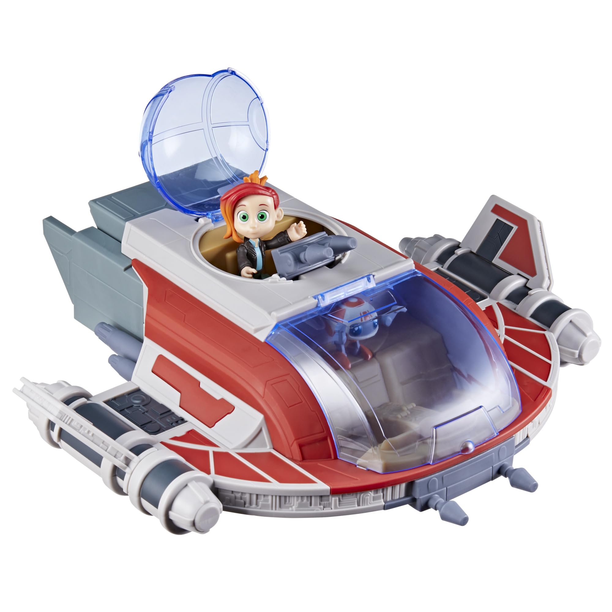 STAR WARS The Crimson Firehawk, 17-Inch Ship with 2 Action Figures, Toys, Preschool Toys for 3 Year Old Boys & Girls