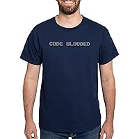 CafePress Code Blooded Dark T Shirt Graphic Shirt