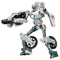 Transformers EarthSpark Warrior Class Terran Thrash Action Figure, 5-Inch, Converting Robot Toys, Ages 6 and Up