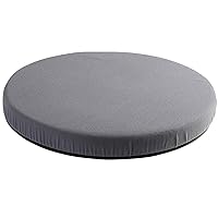 HealthSmart 360 Degree Swivel Seat Cushion, Chair Assist for Elderly, Swivel Seat Cushion for Car, Twisting Disc, Gray, 15 Inches in Diameter (Pack of 1)