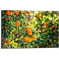 TIGTMULERLY Orange garden ripe orange fruits Canvas Wall Art Decor Paintings Pictures for Bedroom Wall Decor Above Bed Living Room Wall Decoration Bathroom Office Artwork