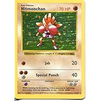 Wizards of the Coast Pokemon Base Set Shadowless Holofoil Card #7/102 Hitmonchan