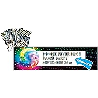 70's Party Personalize It! Giant Sign Banner, 65