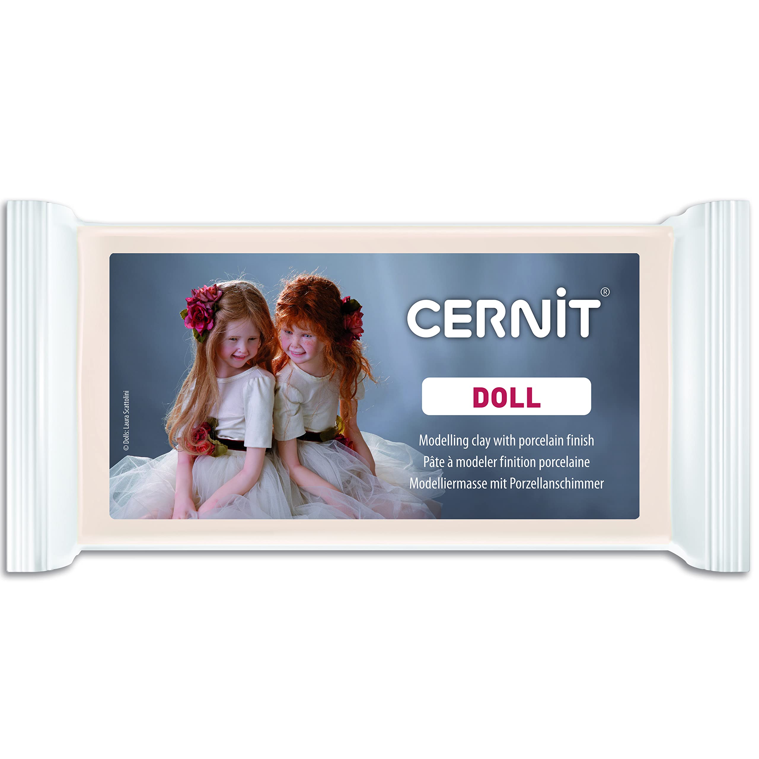 Cernit Polymer Clay Doll Flesh 500g