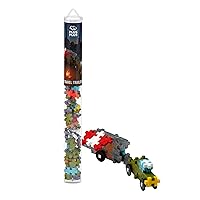 PLUS PLUS - Travel Trailer - 70 Piece Tube, Construction Building Stem/Steam Toy, Interlocking Mini Puzzle Blocks for Kids