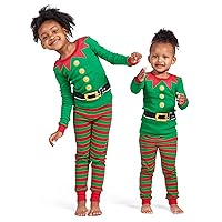 Baby And Kids', Sibling Matching Christmas Pajama Sets, Cotton