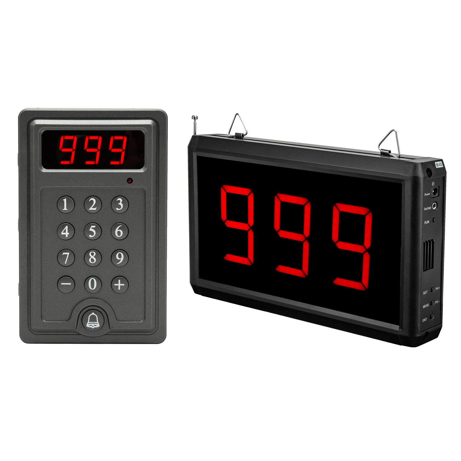 ChunHee Wireless Queue Calling System-Restaurant Speaker System-Take a Number Display Server Paging System-Number Broadcast Management System with ...