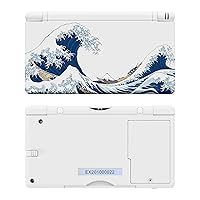 The Great Wave Replacement Full Housing Shell for Nintendo DS Lite, Custom Handheld Console Case Cover with Buttons, Screen Lens for Nintendo DS Lite NDSL - Console NOT Included