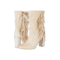 Free People Wild Rose Slouch Boot Ivory 37 (US Women's 7) M