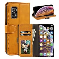 Case for AGM H6, Magnetic PU Leather Wallet-Style Business Phone Case,Fashion Flip Case with Card Slot and Kickstand for AGM H6 6.56 inches