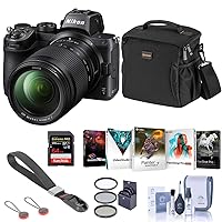 Nikon Z5 Full Frame Mirrorless Camera with 24-200mm VR Zoom Lens, Bundle with 64GB SD Card, Bag, Corel PC Software Suite, Wrist Strap and Accessories