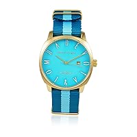 Watch Analogue Display and Strap DL008MSPBL/BL-02BLUE