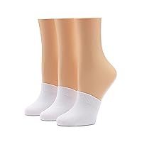HUE Cotton Topper-Stay Cool and Stylish with Hidden Toe Cap Socks