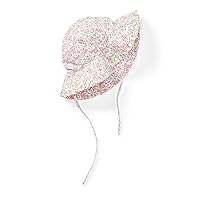 Ralph Lauren Baby Girls Cotton Bucket Hat (Cecile Floral (1002), 12-24 Months)