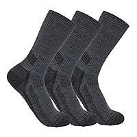 Carhatt MenS Force Performance Work Socks 3 Pair Pack